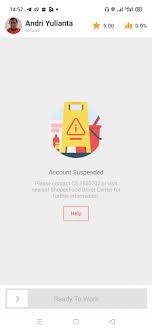 Account Shopee suspend